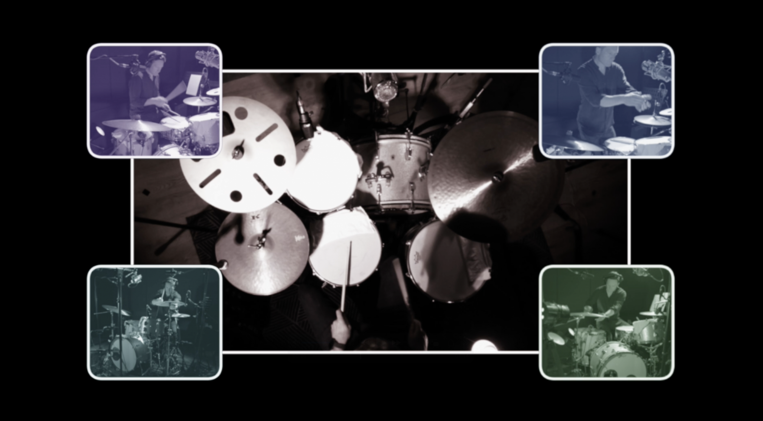 remote session drummer in the studio