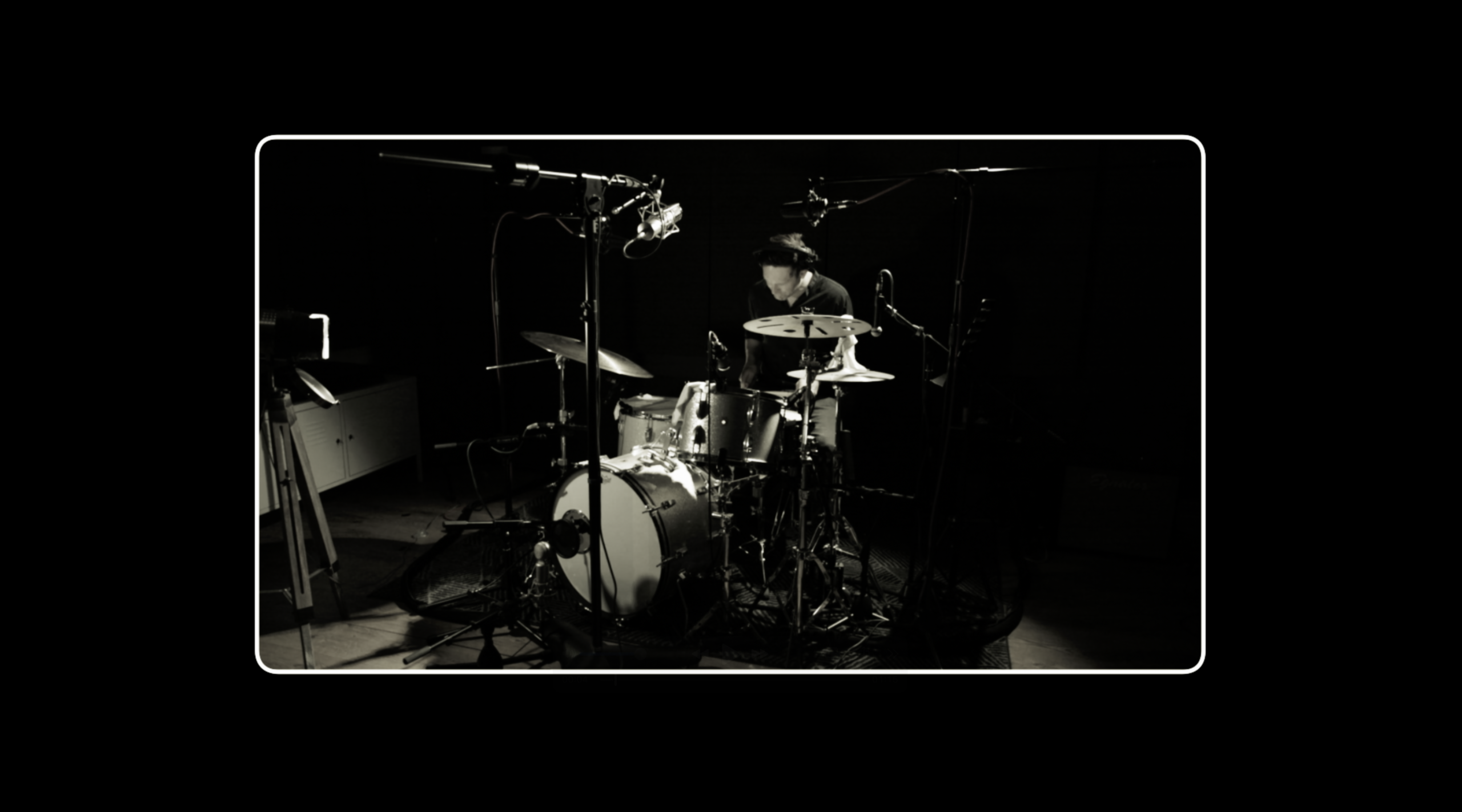 studio drummer for hire in the studio