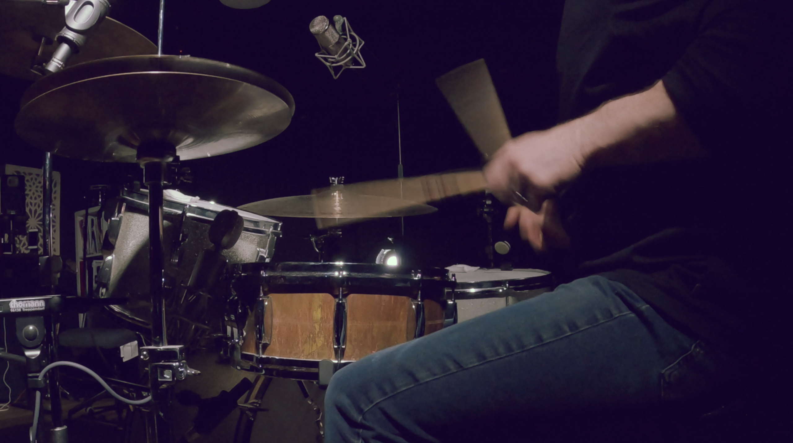 Gavin Capturing an online drum recording