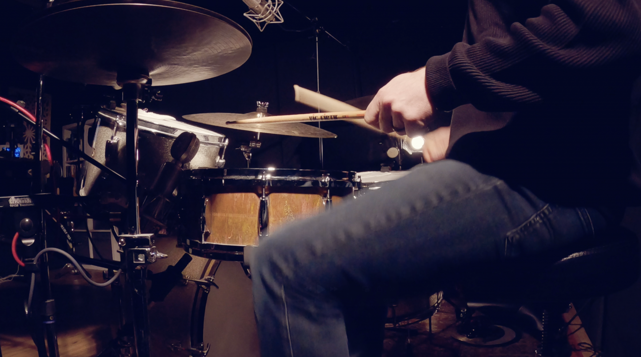 funk drum recording for client